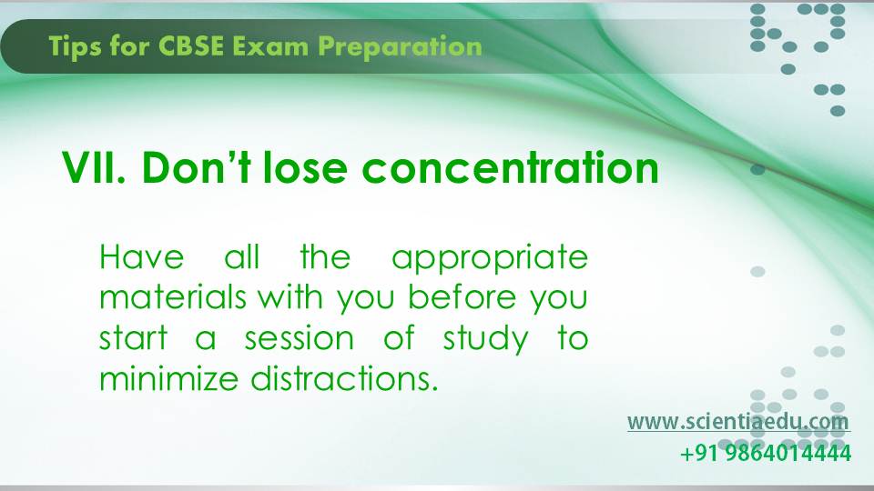 Tips for CBSE Exam Preparation8