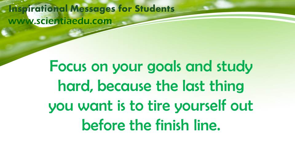 Inspirational Messages for Students30