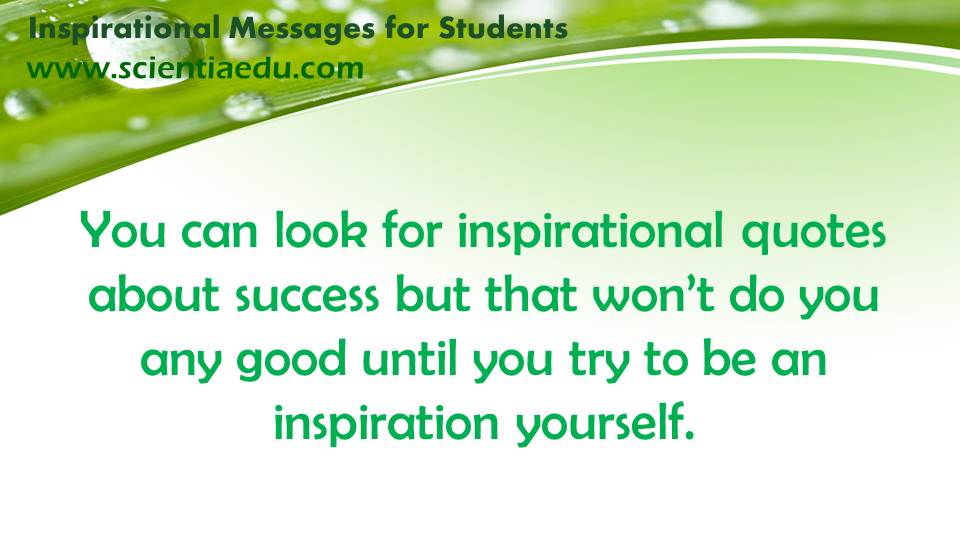 Inspirational Messages for Students35